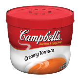 Campbell's  creamy tomato prepared soup Full-Size Picture